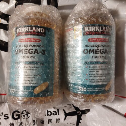 Kirkland Signature - Omega-3 超濃縮深海魚油丸 1300mg 330粒裝 photo review