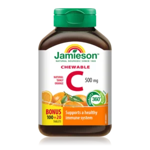 Jamieson - 維他命C咀嚼片(橙味) 120粒