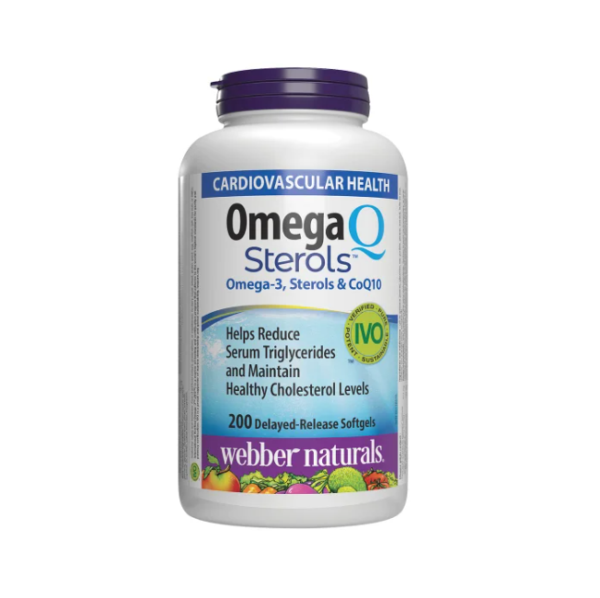 Weber - Omega 3 & CoQ10 & Plant Sterols 200 Tablets