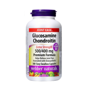 <a href="https://gogoherbs.com/en/product/wn001/">Webber Naturals – Glucosamine Chondroitin Sulfate, Extra-strength, 300 Capsules</a>