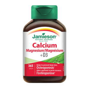 Jamieson – Bone Strengthening Calcium Magnesium and Vitamin D 365 Capsules