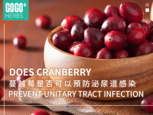 Cranberry prevents urinary tract infections