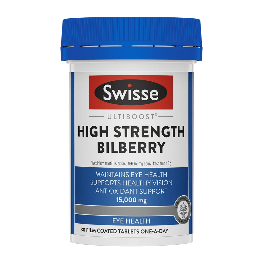 Swisse - Ultiboost 高強度山桑子護眼片 15000毫克 30片