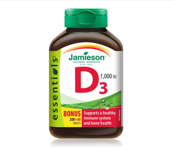 Jamieson - Vitamin D3 1000IU 240 Tablets
