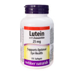 Weberjian - Lutein 25mg + Zeaxanthin 5mg 175 softgels