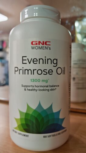 GNC - 女士月見草油 1300毫克 180粒 photo review
