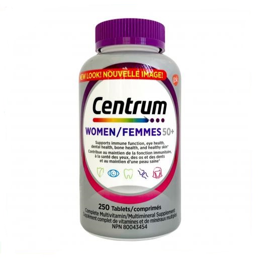 <a href="https://gogoherbs.com/en/product/ct005/">Centrum - Women 50+ Complete Multivitamin | 250 tablets</a>