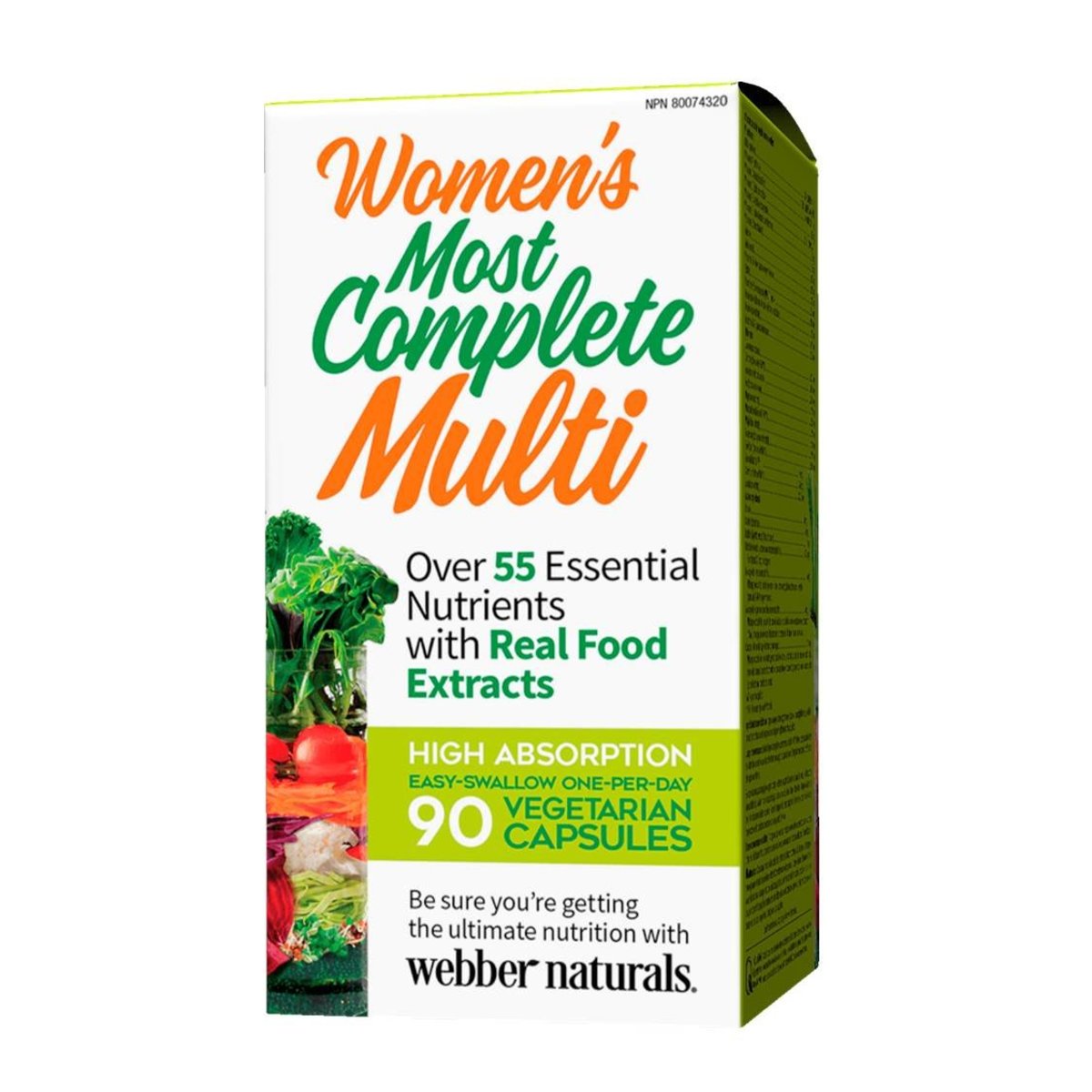 <a href="https://gogoherbs.com/en/product/wn042">Webber Naturals - Women's Most Complete Multi 90 vegetarian capsules</a>