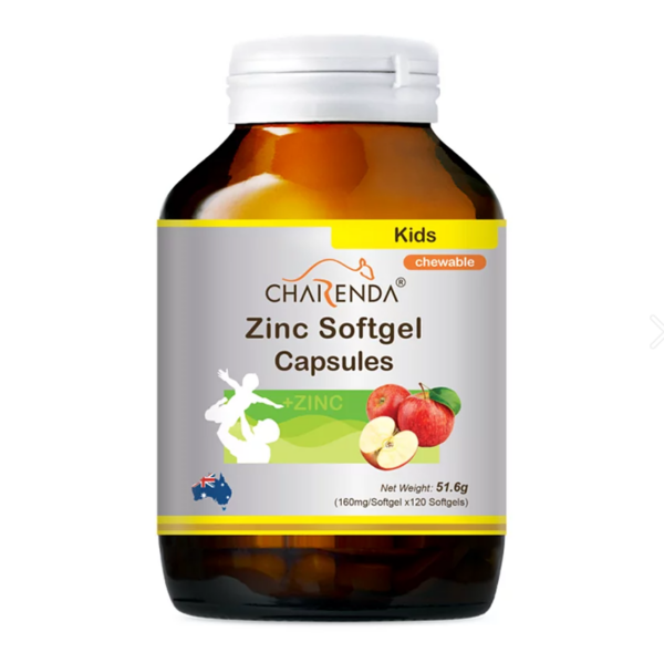 Charenda - Children's Zinc Softgels 120 Capsules