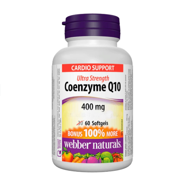 Weberjian - Extra Concentrated Coenzyme Q10 400mg 60 Tablets