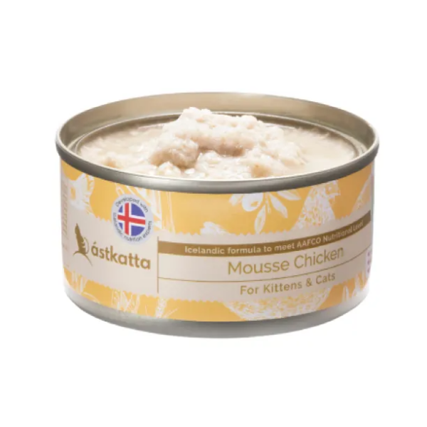 Astkatta - Free Range Chicken Mousse Staple Food Jar | Kitten Formula 80g