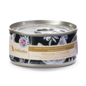 Astkatta - Crocodile meat mousse staple food jar | Tracheal care formula 80g