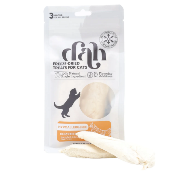 dah – High Protein｜Freeze-dried Chicken Breast Strips 50g