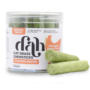 dah - Easy Hair Removal | Freeze-dried Cat Grass Bites Chicken Formula 75g