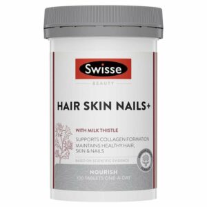 <a href="https://gogoherbs.com/en/product/swi003">Swisse - Hair Skin Nails+ 100 Tablets</a>