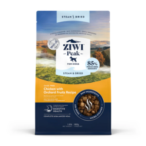 Ziwipeak - Micro Steamed Air Dry Dog Food | Free Range Chicken Fruit Recipe 800g / 1.5kg / 3.2kg