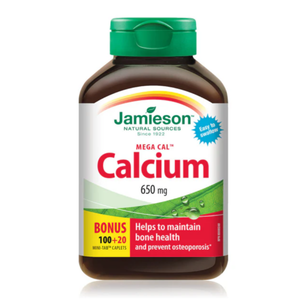 [Short-term Clearance Price] Jamieson - High Concentration Calcium 650mg 120 Tablets