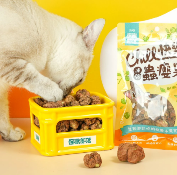 Monster Tribe – Happy Freeze-dried Gall Fruit for Cats 18g - Image 2