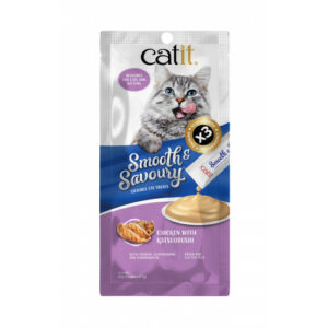 Catit Recipes – Chicken and Bonito Puree 15g x 4 pieces