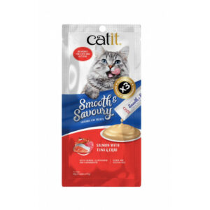 Catit Recipes – Salmon, Tuna, Crab Meat Puree 15g x 4