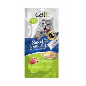 Catit Recipes – Tuna and Scallop Puree 15g x 4 pieces