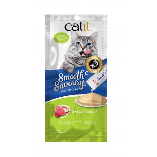 Catit Recipes – Tuna and Scallop Puree 15g x 4 pieces
