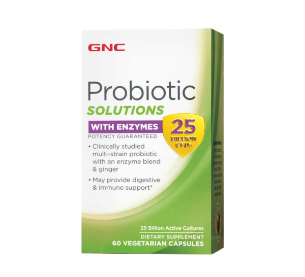 GNC - Enzyme + Probiotics (Intestinal Cleansing Formula) 250 Billion 60 Tablets