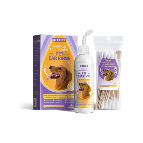 HICC Pet® – Pet Antibacterial Ear Cleanser 118ml