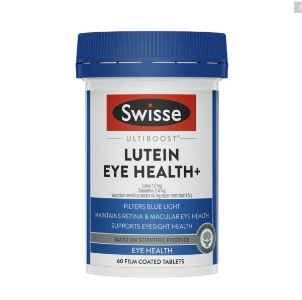 Swisse - Ultiboost Enhanced Vision+ (Lutein + Zeaxanthin + Blueberry Bilberry Extract) 60 Tablets