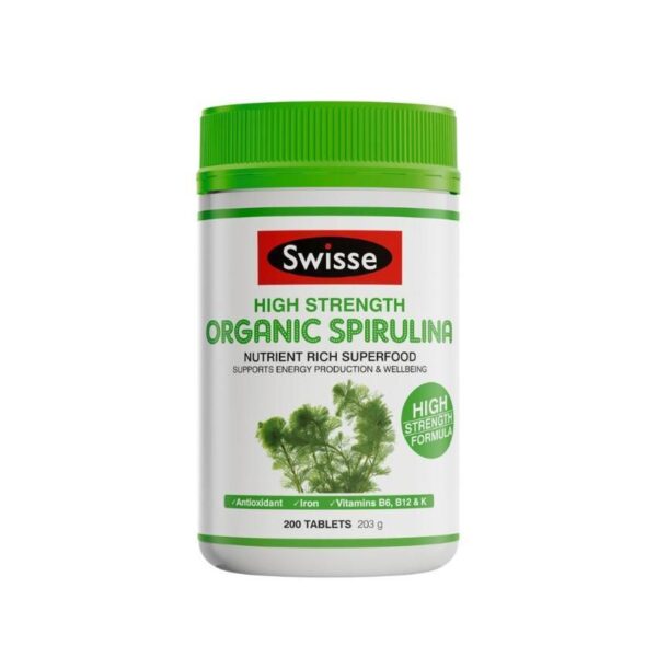 Swisse - 高濃度有機螺旋藻 1000毫克 200片