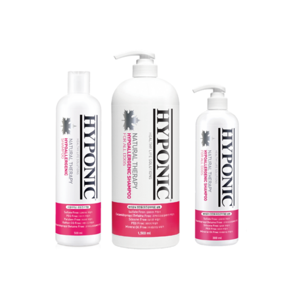 HYPONIC – Ultra Hypoallergenic All-Purpose Dog Shower 300 / 500 / 1500ml