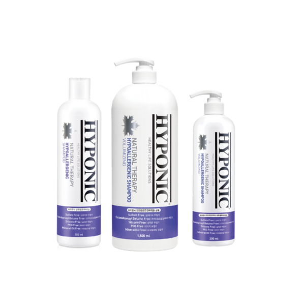 HYPONIC – Ultra Hypoallergenic Fluffy and Shiny Shower Gel for All Dogs 300 / 500 / 1500ml