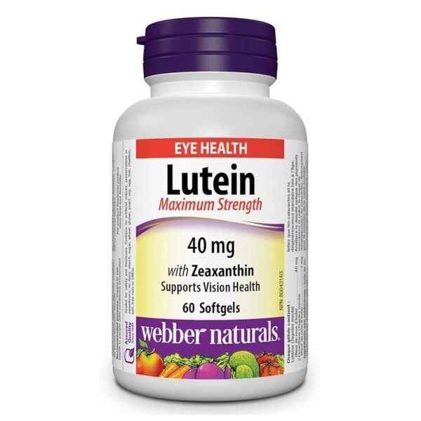 維柏健 - 超強護眼葉黃素精華 40毫克 + 玉米黃素 7毫克 60粒