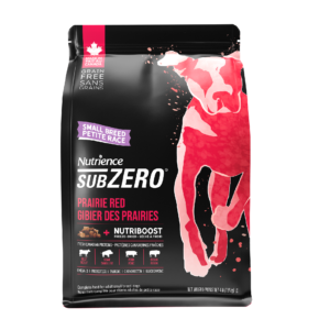 Nutrience SUBZERO – 凍乾鮮牛肉無穀物高蛋白狗糧 | 紅肉、海魚小型成犬配方 1.8公斤 / 4.5公斤