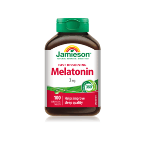 Jamieson - Natural Melatonin 3 mg 100 Fast Dissolving Tablets