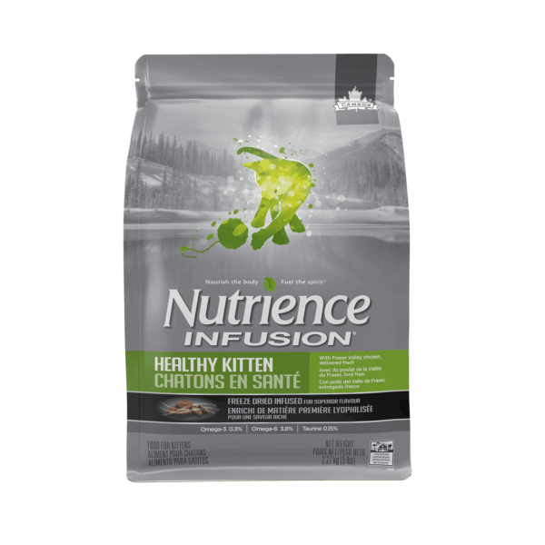 Nutrience – INFUSION 凍乾內層鮮雞肉 | 健康幼貓糧 2.2公斤