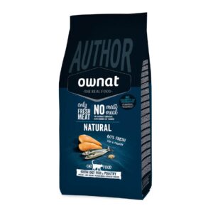 OWNAT - Author 高比例鯖魚與鮮雞鴨低穀貓糧 | 全齡貓配方 1.5 / 3公斤
