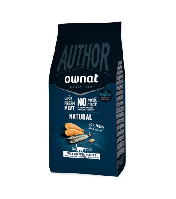 OWNAT - Author 高比例鯖魚與鮮雞鴨低穀貓糧 | 全齡貓配方 1.5 / 3公斤