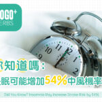 你知道嗎：失眠可能增加54%中風機率。