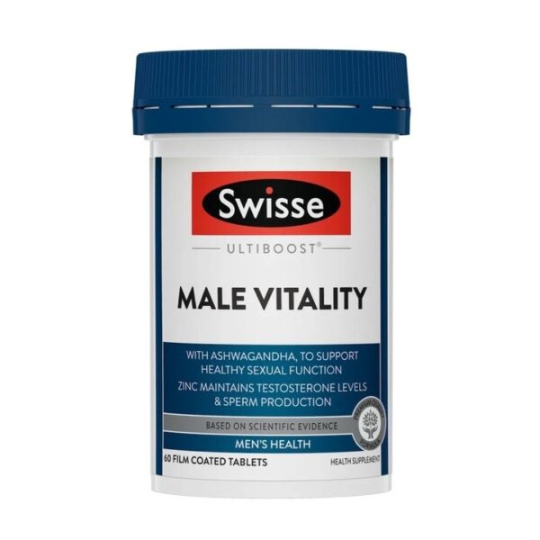 Swisse - 男士活力雄風片 (瑪卡 + 生蠔精華 + 袋鼠精華) 120片