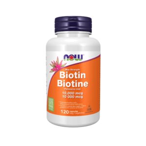 NOW Foods – 生物素 10000微克 120粒素食膠囊