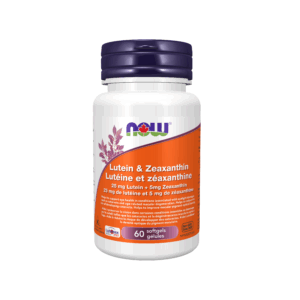 NOW Foods – 葉黃素 & 玉米黃質 60粒軟膠囊