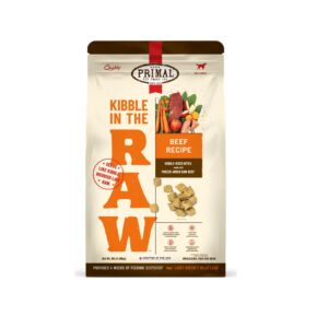 Primal – Kibble in the Raw 凍乾生肉犬糧 | 草飼牛配方 1.5 / 9磅