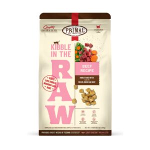 Primal – Kibble in the Raw 凍乾生肉貓糧 | 草飼牛配方 1.5 / 4磅