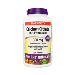 維柏健 – 健骨檸檬酸鈣 300毫克 + 維他命D3 200IU 350片
