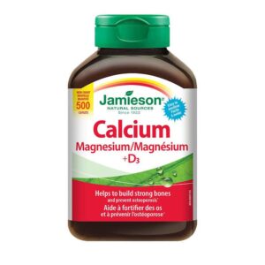 Jamieson – 健骨鈣鎂及維他命D3 超值增量500粒裝