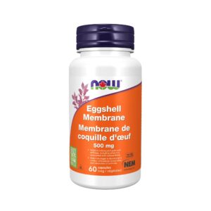 NOW Foods – 蛋殼膜NEM® 500毫克 60粒素食膠囊