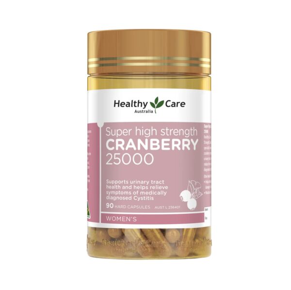 Healthy Care – Ultra Strength Cranberry 25000 90 Capsules