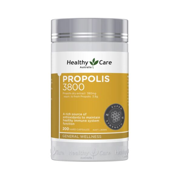 Healthy Care – Ultra High Concentration Propolis 3800mg 200 Capsules