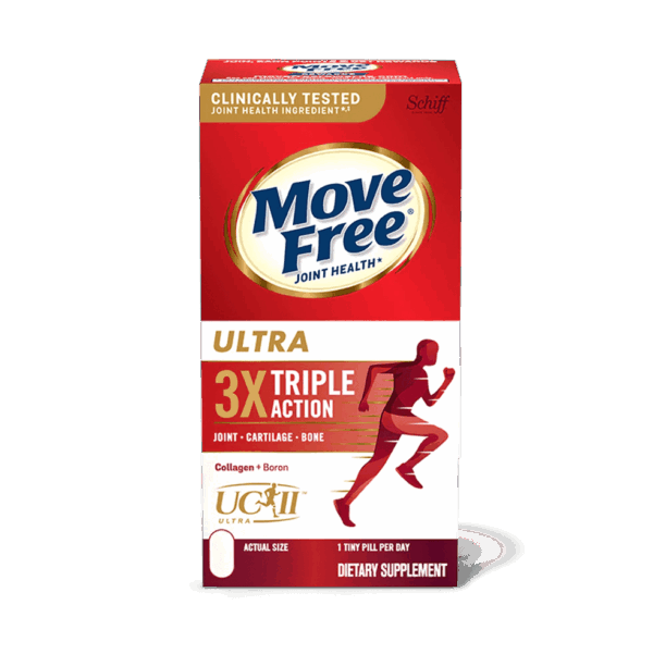 Move Free - 加強版3合1配方(II型膠原蛋白、透明質酸、硼) 75迷你片
